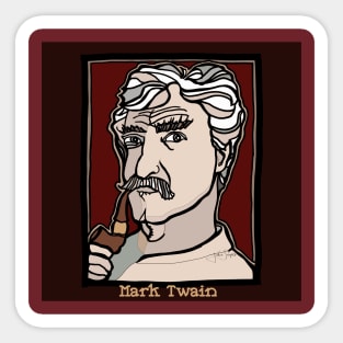 Mark Twain Sticker